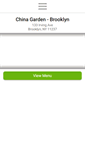 Mobile Screenshot of chinagardenbushwick.com